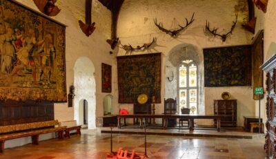 Grande sala di Bunratty Castle
