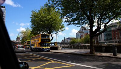 Dublin Bus 1 Autobus della rete Dublin Bus in servizio nel centro di Dublino