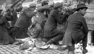 Insorti irlandesi durante l’Insurrezione di Pasqua del 1916
