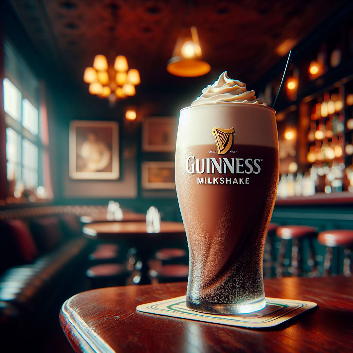 Milkshake alla Guinness