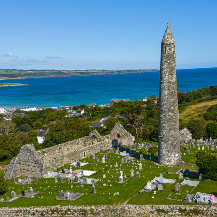 La Waterford Ardmore cathedral - © Ire DronePhotography