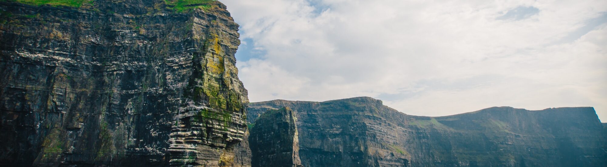 Le Scogliere di Moher dal mare