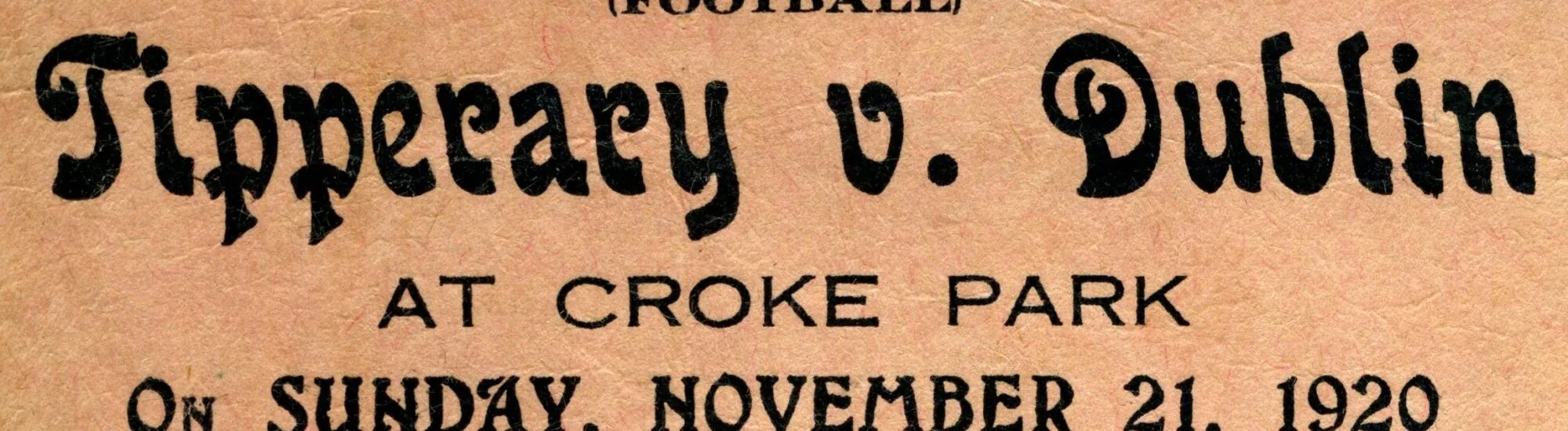 Il Bloody Sunday del 1920