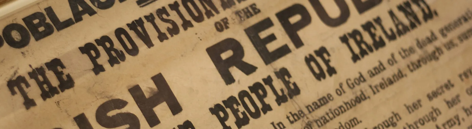 La Dichiarazione di Indipendenza Irlandese (1919)