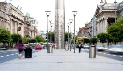 Lo Spire su O'Connell Street a Dublino