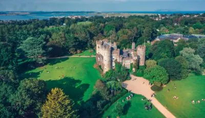 Malahide Castle vicino a Dublino, in Irlanda