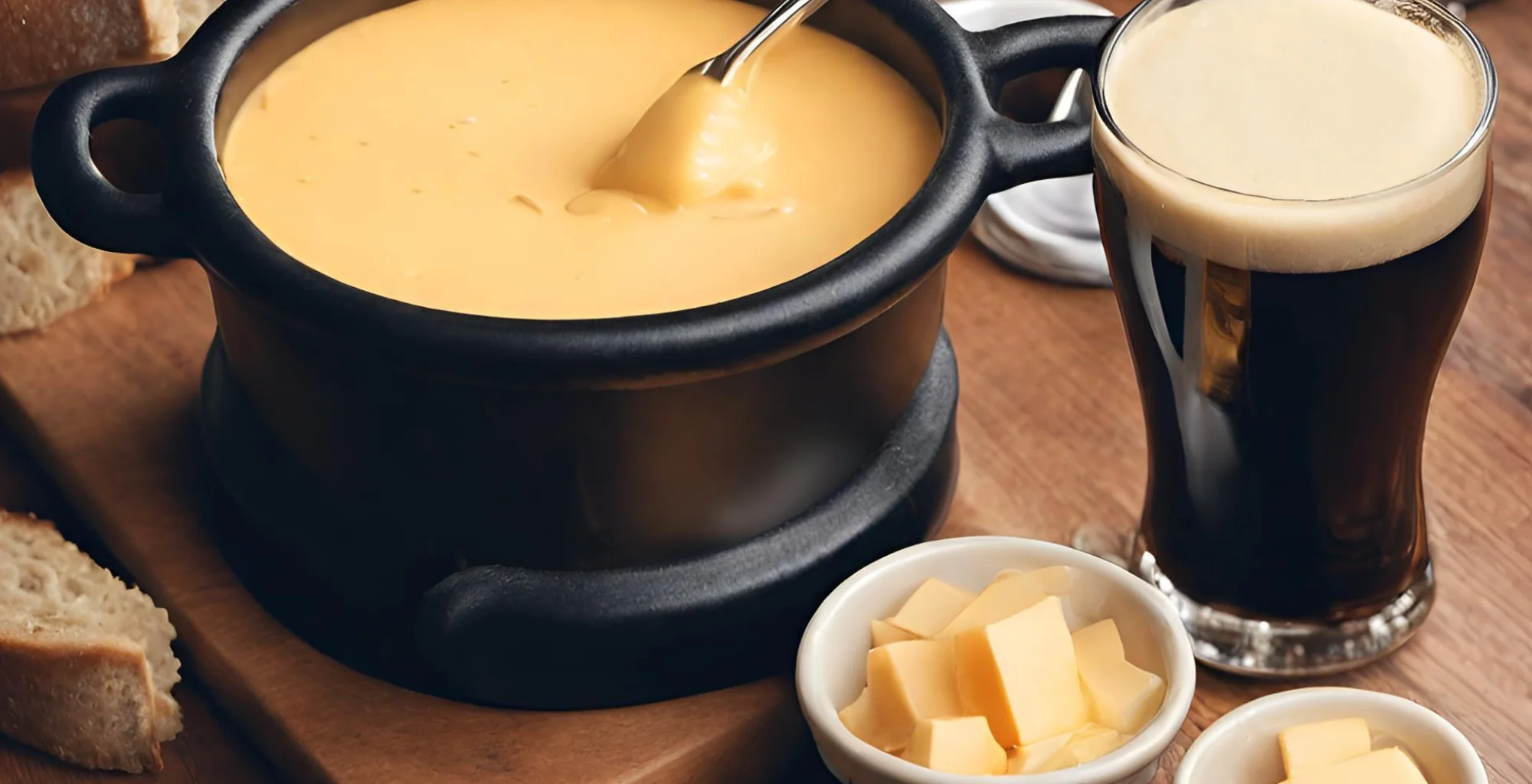 Fonduta irlandese alla Guinness