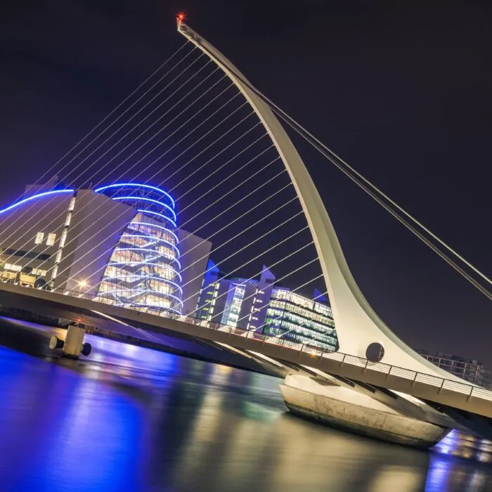 Le Samuel Beckett bridge - © massimofusaro