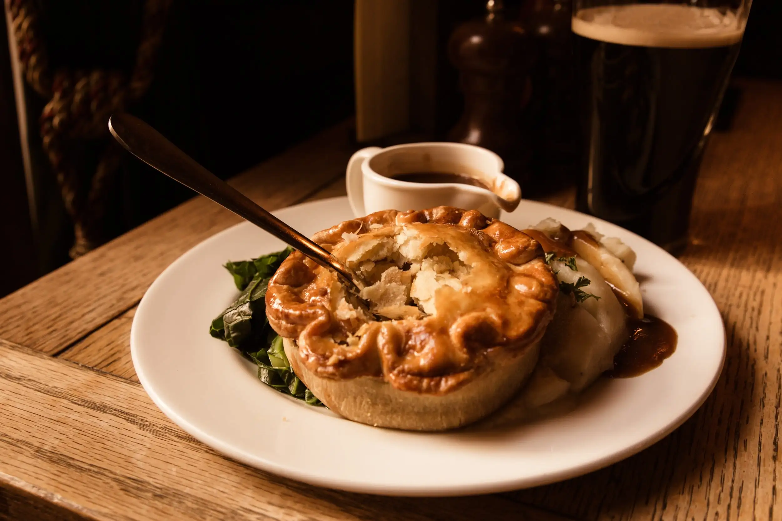 La Chicken and Leek Pie