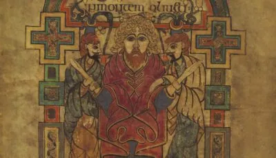 Pagina miniata del Libro di Kells