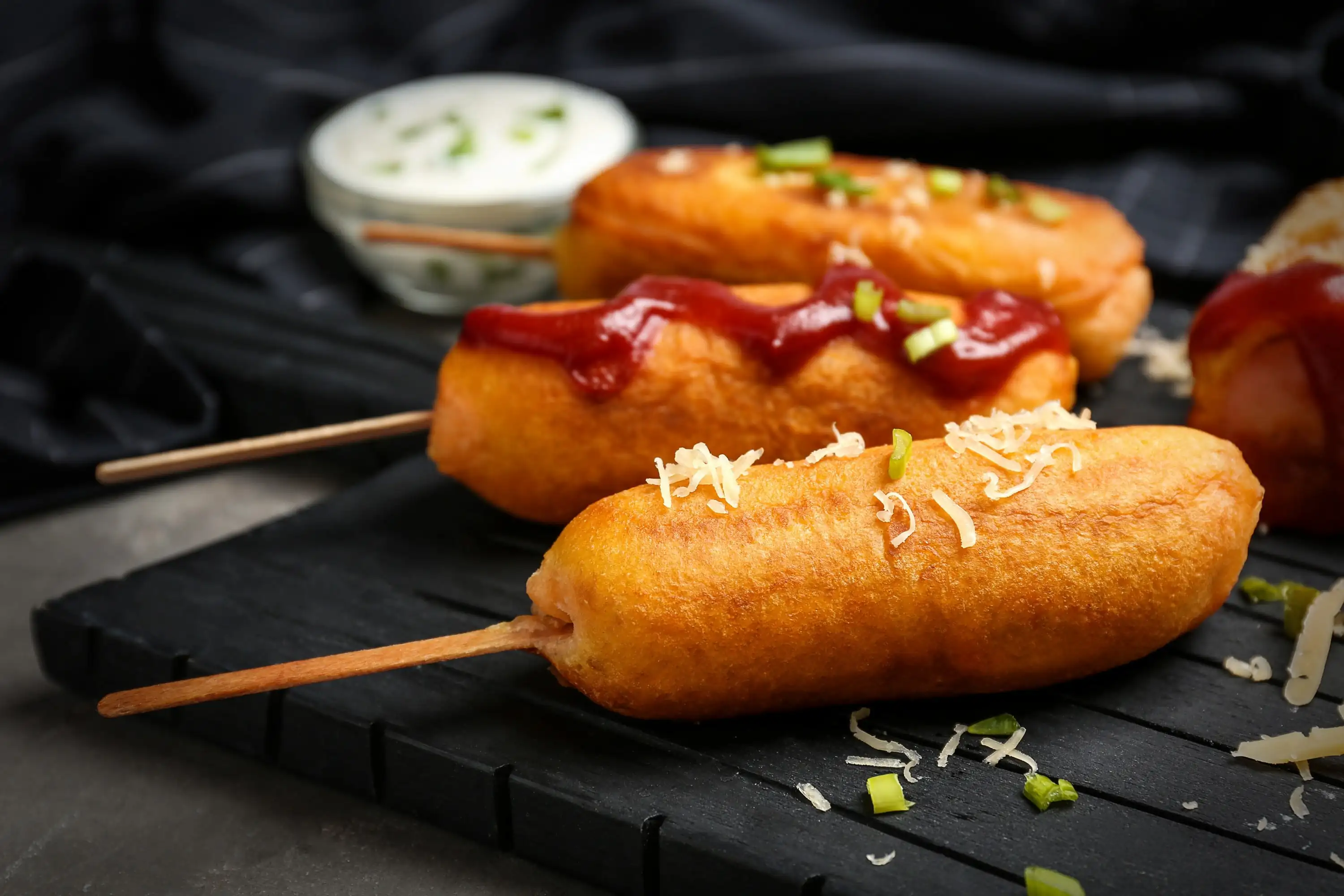 Salsicce impanate e fritte