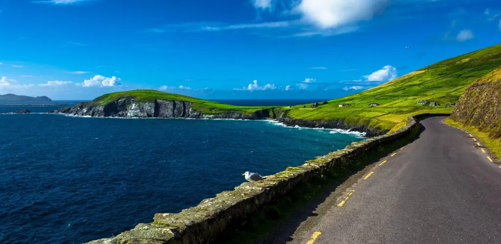 In sella a una bici elettrica leggera: esplora 3 itinerari costieri in Irlanda