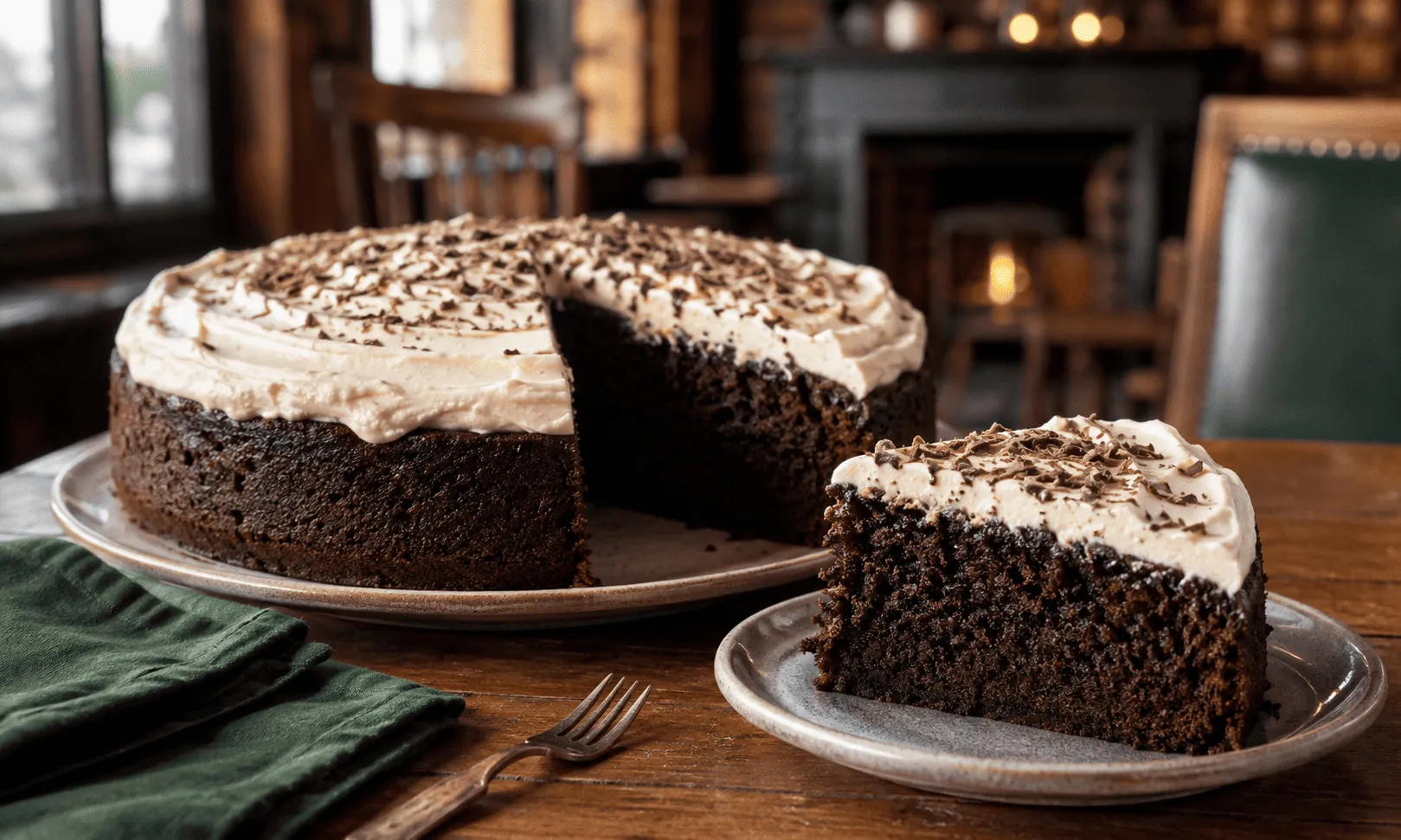Torta al cioccolato e Guinness