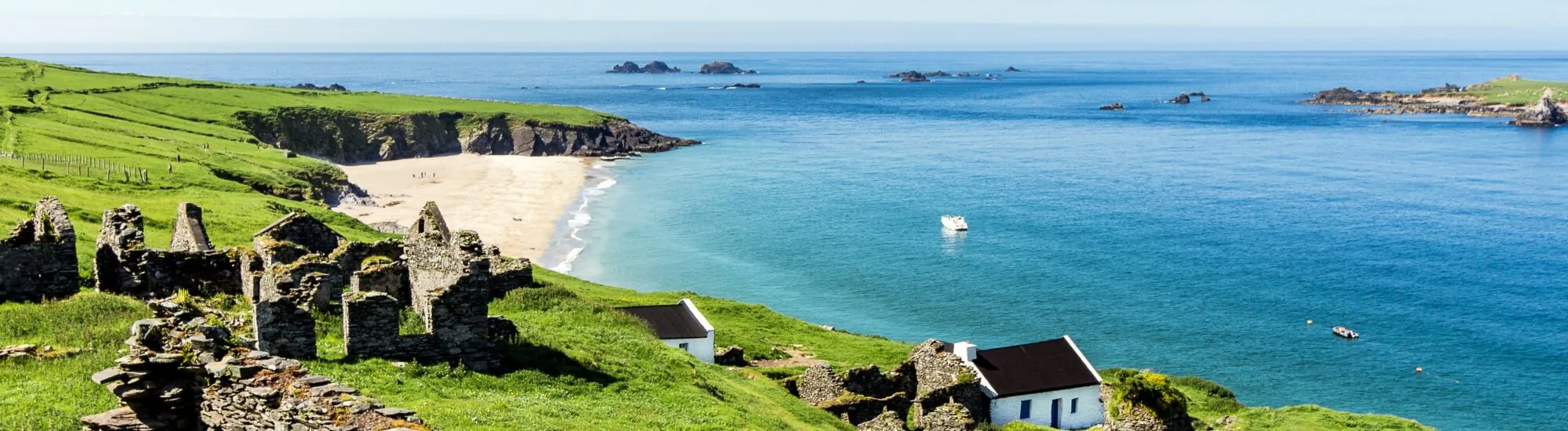Il villaggio abbandonato di Great Blasket