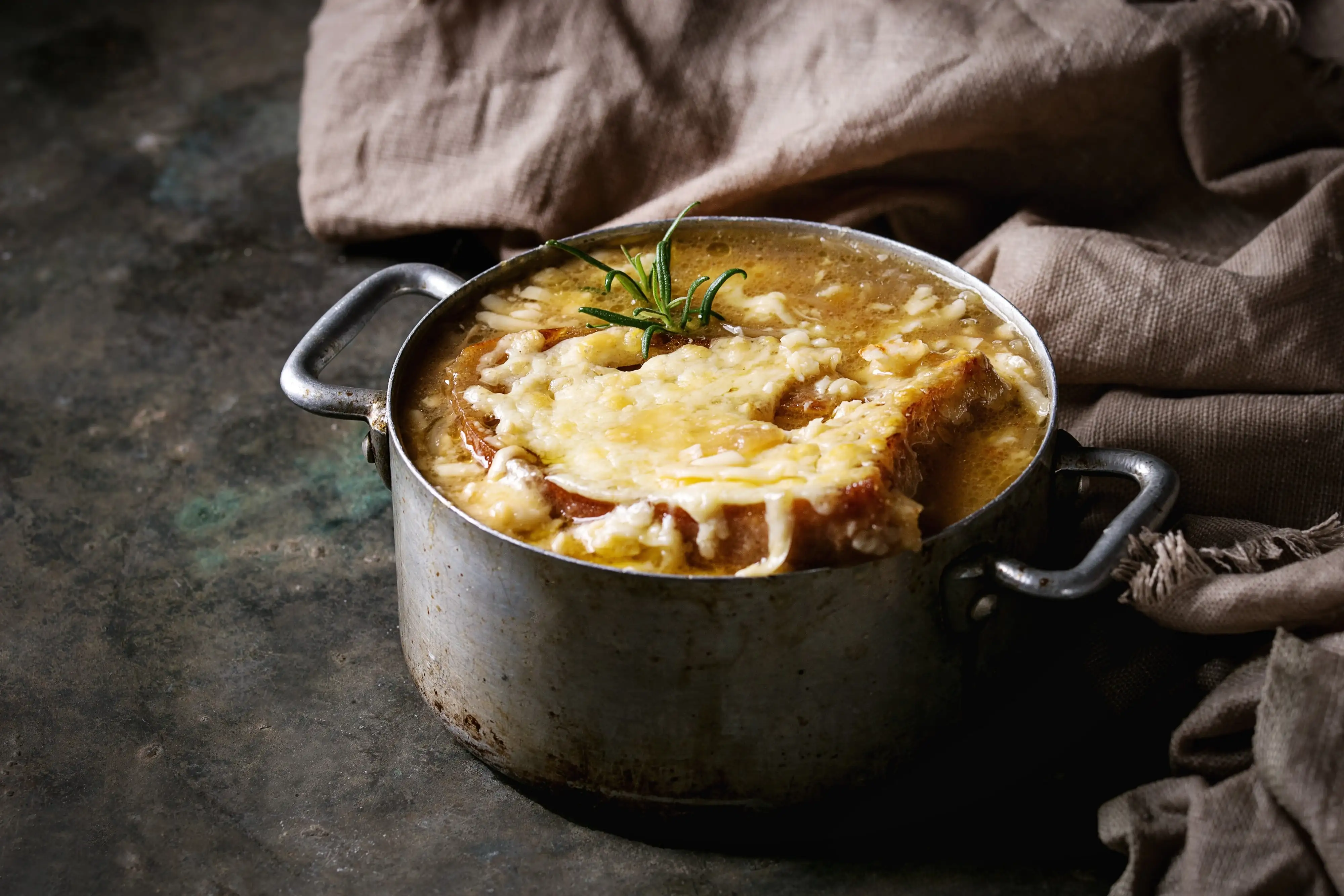 Zuppa di cipolle e Guinness