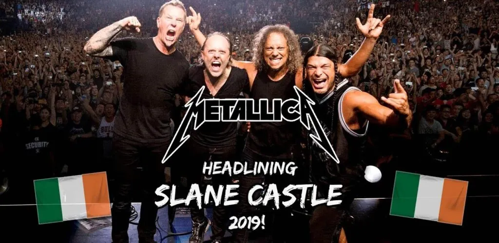 Metallica suonerà a Slane Castle la prossima estate