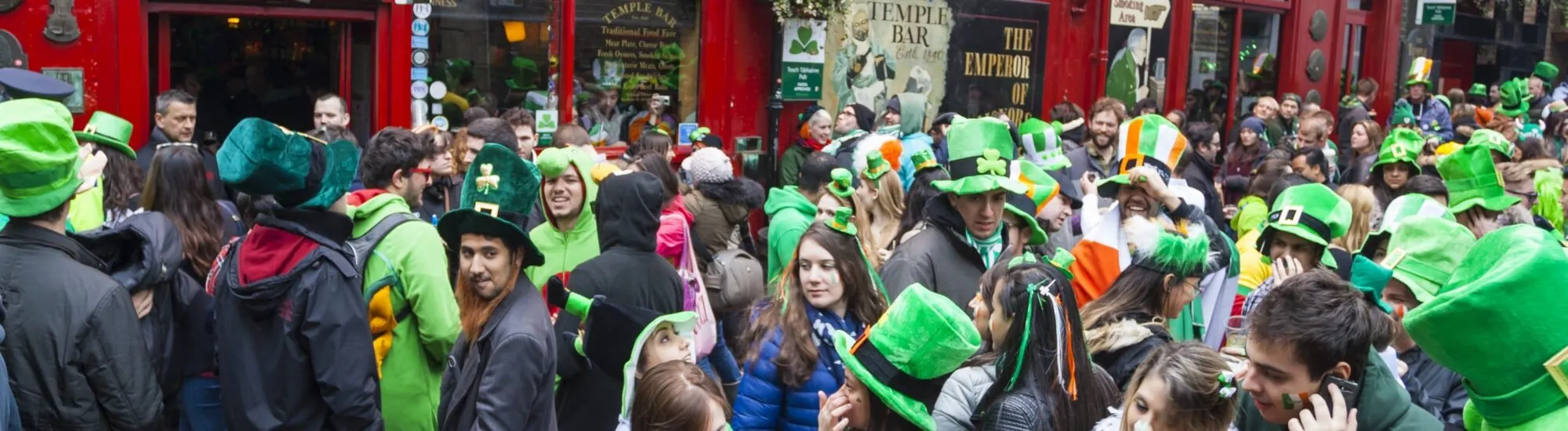 I pub irlandesi di Dublino per la festa di San Patrizio