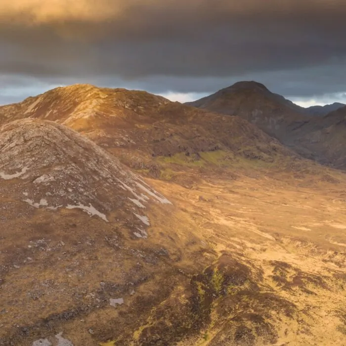 Panorama sur le Connemara, du sommet de Diamond Hill - © fstopphotography