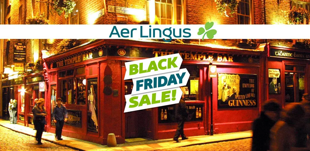 Aer Lingus taglia i prezzi sui voli per Dublino per il Black Friday!