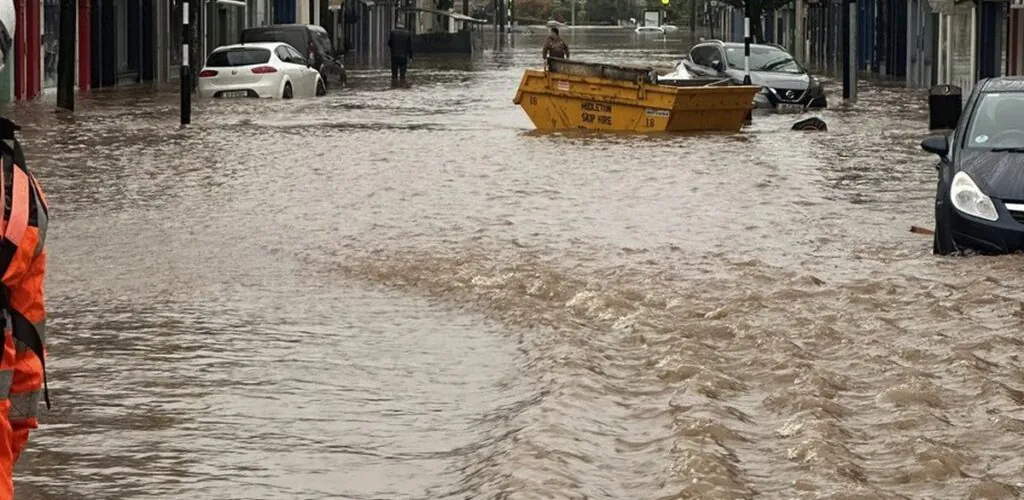 La contea di Cork e le sue città colpite da impressionanti inondazioni