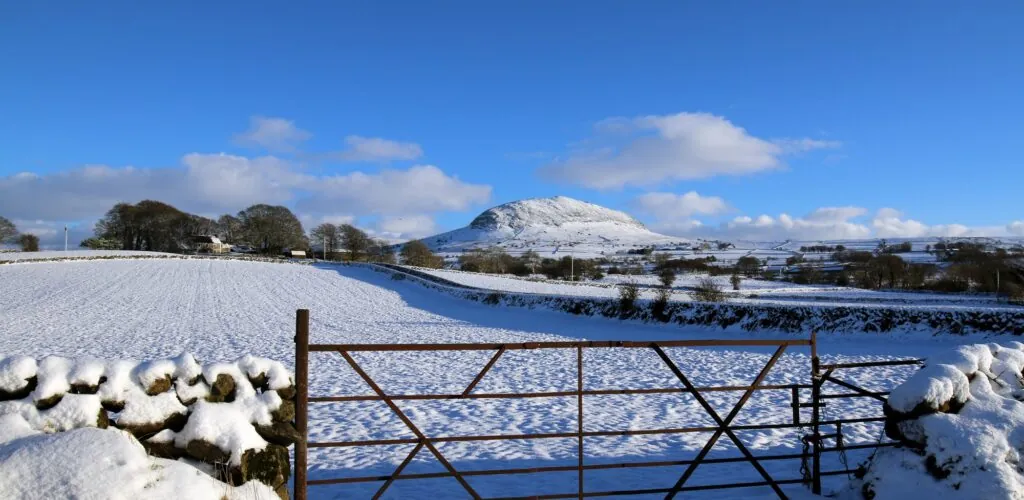 La neve in Irlanda