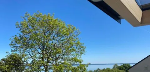Lough Corrib Lodge with private access to lake