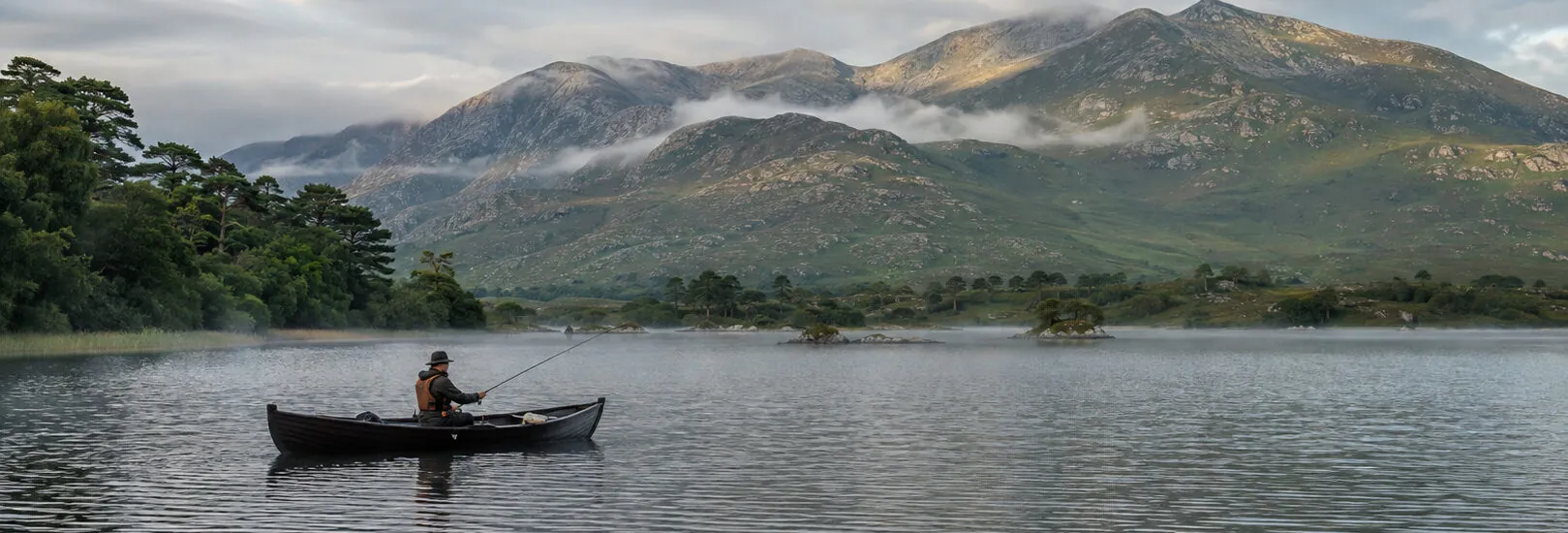 Pesca sui laghi di Killarney