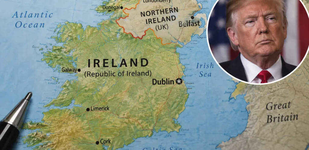 «Fantastica»: Donald Trump sorprende auspicando un’Irlanda unita
