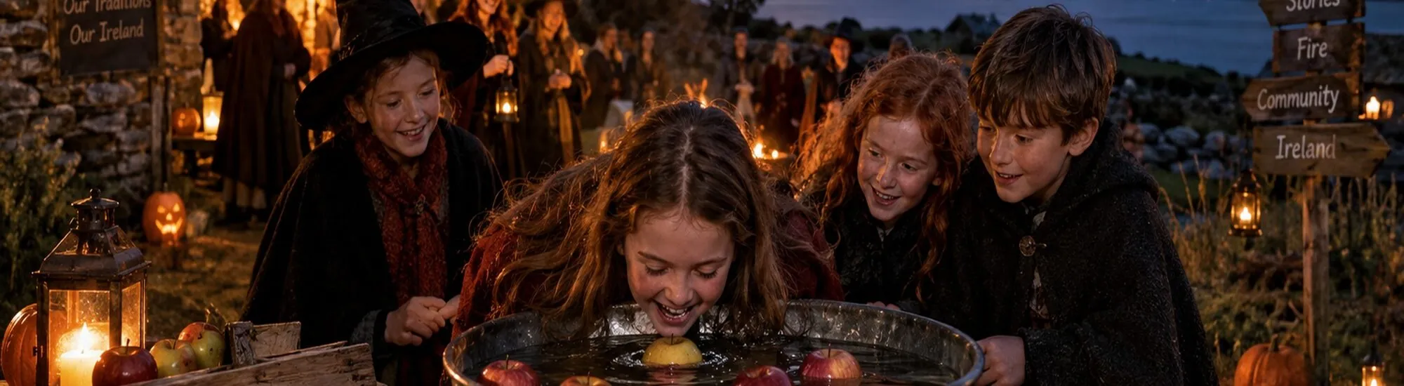 Giochi tradizionali di Halloween in Irlanda